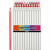Colortime kleurpotloden, vulling: 5 mm, roze, Jumbo, 12stuks [HOB-38173]