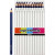 Colortime Kleurpotloden, vulling: 5 mm, donkerblauw, Jumbo, 12stuks [HOB-38177]