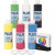 Plus Color acrylverf - Color School, primaire kleuren, Inclusief Color School instructies, 6x250ml [HOB-39533]