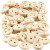 Houten knopen, d: 11 mm, met 2 gaten, 50stuks [HOB-403021]