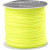 Macramé koord, dikte 1 mm, neon geel, 28m [HOB-41720]