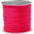Macramé koord, dikte 1 mm, neon roze, 28m [HOB-41721]