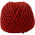 Papier garen, dikte 2,5-3 mm, circa 42 m, rood, 150gr [HOB-41732]