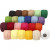 Mercerised katoengaren, diverse kleuren, 24x20gr [HOB-42125]