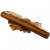 Organza stof, b: 50 cm, goud, glans, 10m [HOB-44655]