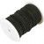 Imitatie suède,  3 mm, zwart, 100m [HOB-51523]