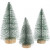 Christmas Spruce Trees, H: 10+13+14 mm, 3 pcs [HOB-51669]