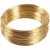 Aluminium draad, dikte 1,5 mm, goud, rond, 100m [HOB-51723]