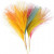 Artificial feathers, L: 15 cm, W: 8 cm, 10 pcs, asstd colours [HOB-51821]