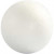Ballen, d: 3 cm, wit, styropor, 10stuks [HOB-543011]