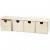 Ladenkast, 4 lades, h: 9,2x34,7 cm, binnenmaat 7,2x7,2 cm, triplex, 1stuk [HOB-55766]