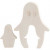 2in1 Figuren, spook, h: 6+11,5 cm, b: 4+9 cm, triplex, 1set, diepte 1,2 cm [HOB-56155]