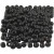 Houten kralen, d: 5 mm, gatgrootte 1,5 mm, zwart, 6gr, circa 150 stuk [HOB-570395]
