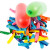 Ballonnen, diverse kleuren, l: 51+58 cm, lang, 100div [HOB-59102]
