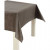 Tafelkleed van imitatiestof, b: 125 cm,  70 g/m2, bruin, 10m [HOB-594006]