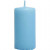 Kaarsen, licht turquoise, d: 50 mm, h: 100 mm, 6stuks [HOB-596116]