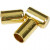 Eindkap, d: 2,5 mm, verguld, 50stuks [HOB-60771]