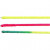 Wire met nylon, l: 40 cm, dikte 1,5 mm, neon geel, neon multi, neon roze, 6div [HOB-61560]
