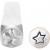 Embossing stempel, afm 3 mm, l: 65 mm, ster, 1stuk [HOB-67566]