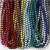 Glazen kralen assortiment, d: 8-11 mm, gatgrootte 1-1,5 mm, 16slagen [HOB-69571]