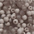 Plastic Kralen, d: 6 mm, gatgrootte 2 mm, lichtgrijs, 40gr, circa 150 stuk [HOB-69596]