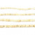 Kokosnoot kralen, d: 3-5 mm, gatgrootte 0,5 mm, natuurlijke harmonie, 4x40cm [HOB-69976]