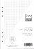 Agenda Vulling A5 Wit Ruitjes Papier, 6 Rings (1 st) [BOP-A5RW]