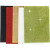 EVA foam vellen, A5 15x21 cm, dikte 2 mm, kleuren assorti, glitter, 5vellen [HOB-769011]
