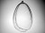 Plastiek transparant Ei 10cm (25 stuks) [PEP-1105100]