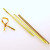 Bindstrips 10,2x0,4cm Goud Metallic Plastiek (1000 stuks) [TT4MG]