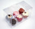 Plastiek Doosjes voor 6 mini Cupcakes of muffins 17,8x10,2x7,6cm (100 stuks) [CBS179]