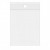 Gripzakken met Ophanggat 15x20,5cm Kristalhelder PP 100 Micron (100 stuks) [Z4R68]