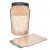 Stazakken Kraft pot vorm 15.2x7.9x25.4cm (100 stuks) [SP7KC]
