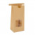 Zakken Kraft Bruin met Sluiting 8,6x6,4x19,7cm (100 stuks) [TTW1K]