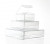 Giftboxes Crystal Clear 10.2 x 10.2 x 2.5cm (25 Pieces) [VB302]