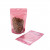 Stazakken Rijstpapier Roze 13x7,9x20,6cm | 113 gram (100 stuks) [ZBGR3HR]