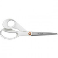 Universele schaar, l: 21 cm, wit, rechtshandig, 1stuk [HOB-1020412]