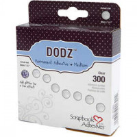 Dodz Zelfklevende Dots, d: 8 mm, dikte 0,5 mm, medium, 300stuks [HOB-11567]