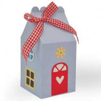 Sizzix Thinlits snijmal, afm 1,27x0,95 - 13,02x14,60 cm, huis, 1stuk [HOB-12087]