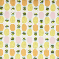 Cadeaupapier, b: 50 cm,  80 gr, ananas, 5m [HOB-190380]