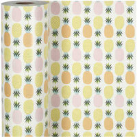 Cadeaupapier, b: 50 cm,  80 gr, ananas, 150m [HOB-19038]