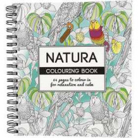 Kleurboek, afm 19,5x23 cm,  64 pagina´s, Natura, 1stuk [HOB-19262]