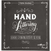 Handlettering - 1000 Ideeën, afm 22x23 cm, dikte 2 cm, Deense tekst, 1stuk, 143 pagina´s [HOB-19290]