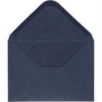 Envelopes, size 11.5x16 cm, 110 g, 10 pcs, blue [HOB-217014]