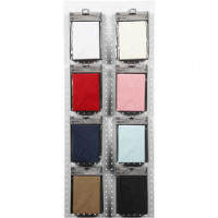 Envelopes, size 11.5x16 cm, 110 g, 8x10 packs, asstd. colours [HOB-217023]