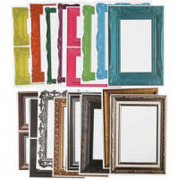 Lijsten, vel 26,2x18,5 cm, diverse kleuren, 64div vellen [HOB-23329]