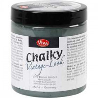 Chalky vintage look verf, dark green (702), 250ml [HOB-24334]