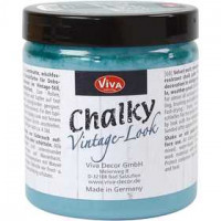Chalky vintage look verf, petrol (706), 250ml [HOB-24338]