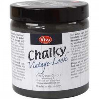 Chalky vintage look verf, anthrazit (802), 250ml [HOB-24339]