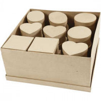 Medium dozen, d: 10-12 cm, h: 5 cm, 28stuks [HOB-264801]